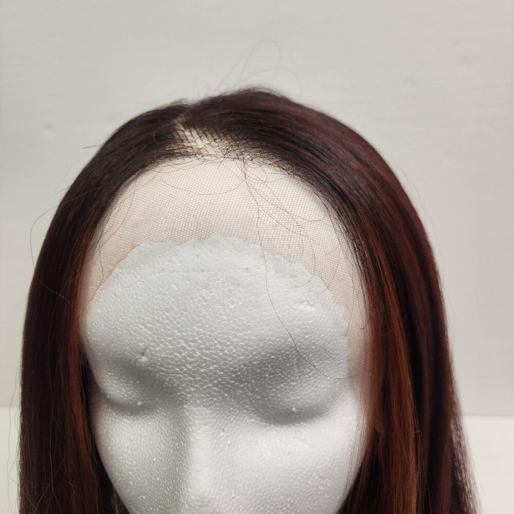 Outre Synthetic Melted Hairline HD Lace Front Wig - BREANNE Brown - Picture 3 of 7